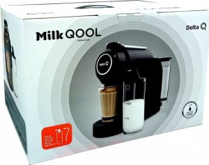 Ekspres na kapsułki Delta Q Milk Qool Evolution Czarny 2