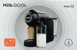 Ekspres na kapsułki Delta Q Milk Qool Evolution Czarny 3