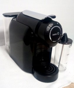 Ekspres na kapsułki Delta Q Milk Qool Evolution Czarny 5