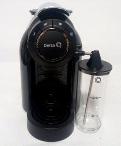 Ekspres na kapsułki Delta Q Milk Qool Evolution Czarny 6