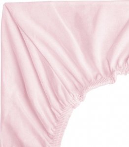 Sensillo PRZEŚCIERADŁO KOŁYSKA BAMBUS RÓŻOWY 40X90 3