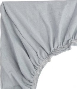 Sensillo PRZEŚCIERADŁO KOŁYSKA BAMBUS SZARY 40X90 3