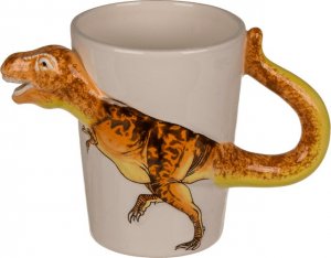 Out of the blue Biały Kubek Dinozaur 3D - Różne Wzory 5