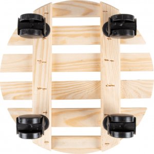 Esschert Design Podstawka na kółkach Platforma jezdna pod donicę 2