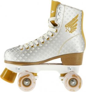 Nils Extreme Wrotki NQ14198 Srebrno-złote r. 37 3