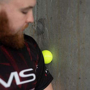 HMS BLC01 GREEN LACROSSE POJEDYNCZA PIŁKA DO MASAŻU HMS 4