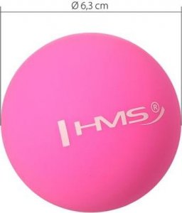 HMS BLC01 PINK LACROSSE POJEDYNCZA PIŁKA DO MASAŻU HMS 2