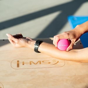 HMS BLC01 PINK LACROSSE POJEDYNCZA PIŁKA DO MASAŻU HMS 9