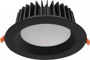 Kanlux Oczko sufitowe podtynkowe czarne Kanlux LED TIBERI 35671 1