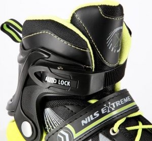 Rolki Nils Extreme NH18192 z wymienną płozą regulowane zielone r. 39-43 14