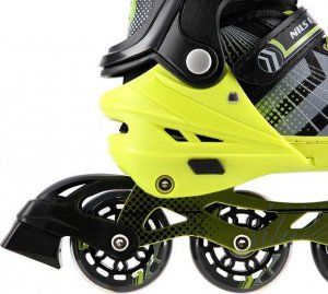 Rolki Nils Extreme NH18192 z wymienną płozą regulowane zielone r. 34-38 14