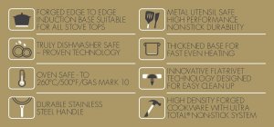 Meyer Meyer Circulon Ultimum rondel z kutego aluminium z powłoką Ultra Total non-stick 20 cm 3,8 litra ME10862GT 4