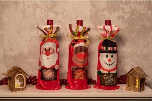 Dekoracja świąteczna Christmas Gifts mikołaj 3