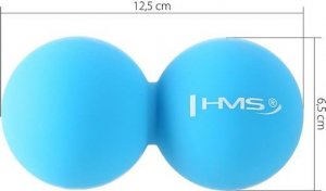 HMS BLC02 BLUE LACROSSE PODWÓJNA PIŁKA DO MASAŻU HMS 2