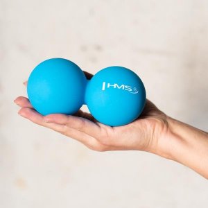 HMS BLC02 BLUE LACROSSE PODWÓJNA PIŁKA DO MASAŻU HMS 9
