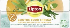 Lipton LIPTON herbata funkcjonalna ZDROWE GARDŁO 20tb 1