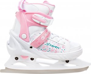 Rolki Raven Inlineskates Rosi z wymienną płozą regulowane różowe r. 28-32 8