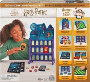 Spin Master Zestaw gier Hogwart pełen gier 8 gier Harry Potter 1