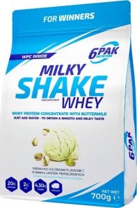 6PAK Nutrition 6PAK Nutrition Milky Shake Whey 700g Pistachio Ice Cream 1
