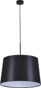 Lampa wisząca Kaja Lampa wisząca klasyczna czarna abażur Kaja REMI   LAMK4350 1