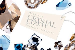 Swarovski Skórzany portfel z kamieniami swarovskiego  CV 150 czerwony CV 150 5