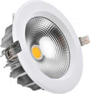 V-TAC Oprawa LED V-TAC 30W COB Downlight 120Lm/W VT-26301 6000K 3100lm 1