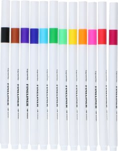 Topwrite Zestaw flamastrów pisaków mazaków TOPWRITE 12el. uni 3