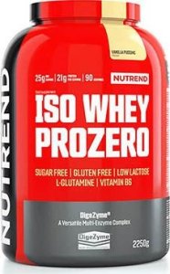 Nutrend NUTREND Iso Whey Prozero 2250g Vanilla Pudding 1