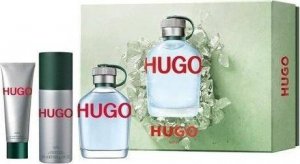 Hugo Boss Hugo Boss Hugo Man zestaw woda toaletowa spray 125ml + dezodorant spray 150ml + żel pod prysznic 50ml 1