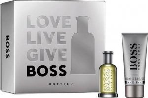 Hugo Boss Hugo Boss Bottled zestaw woda toaletowa spray 50ml + żel pod prysznic 100ml 1