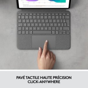 Logitech Klawiatura i etui - Tablet - Logitech - COMBO TOUCH IPAD PRO 11 - APPLE 4