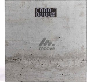 Waga łazienkowa Livoo LIVOO DOM382BE Elektroniczna waga lazienkowa - Wycisk betonu - Taca szklana - Wazenie do 180 kg - Precyzja 100g 2