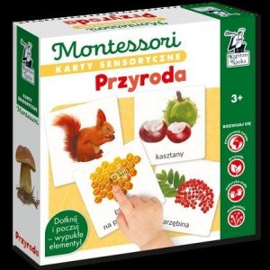 Edgard Karty sensoryczne Montessori Przyroda Kapitan Nauka 1