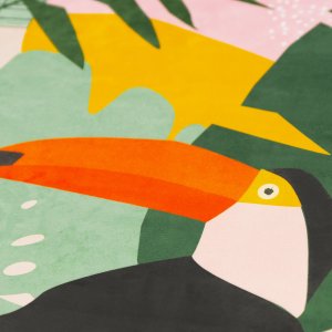 Spokey Mata treningowa Home Jungle 183 cm x 61 cm x 4 cm zielona 4