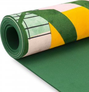 Spokey Mata treningowa Home Jungle 183 cm x 61 cm x 4 cm zielona 7