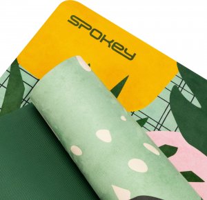 Spokey Mata treningowa Home Jungle 183 cm x 61 cm x 4 cm zielona 8