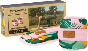 Spokey Obciążenia na kostki i nadgarstki Spokey HOME JUNGLE 2x 1,5 kg 5