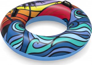 Bestway 36350 Koło do pływania z uchwytami Palmy 91cm 2