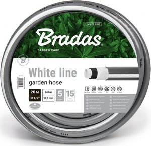 Bradas Wąż ogrodowy WHITE LINE 1/2"-20m 1