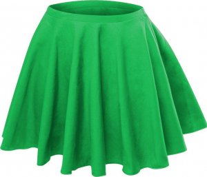 RENNWEAR Rozkloszowana spódniczka z koła - zielony 104-110 cm 1