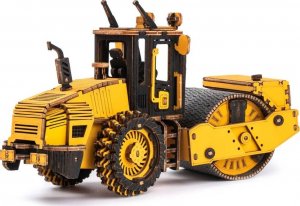 Robotime ROBOTIME Drewniane Model Puzzle 3D - Walec drogowy 1