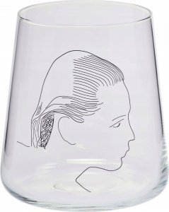 Krosno Szklanki DECO Twarze KROSNO 4szt 380ml kolorowe 3