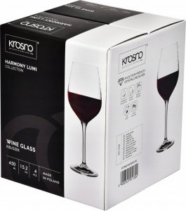 Krosno Kieliszki do wina KROSNO Harmony LUMI 4szt 450ml 3