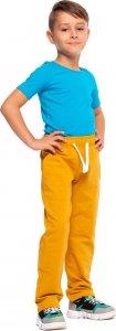RENNWEAR Spodnie dresowe długie proste musztardowy 140-146 cm 1
