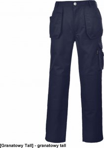 Portwest KS15 - Spodnie z kieszeniami kaburowymi Slate - granatowy tall XL 1