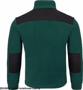JHK FLRA 340 - bluza polarowa unisex, gruba posiada bardzo dobre właściwości cieplne - jasnożółto-zielono-czarny L 52