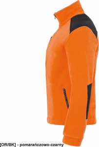 JHK FLRA 340 - bluza polarowa unisex, gruba posiada bardzo dobre właściwości cieplne - jasnożółto-zielono-czarny L 64