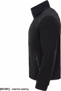 JHK FLRA 340 - bluza polarowa unisex, gruba posiada bardzo dobre właściwości cieplne - jasnożółto-zielono-czarny L 100