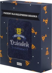 Soxo Ręcznik Soxo Najlepszy Dziadek w opakowaniu prezentowym 3