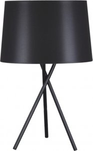 Lampa stołowa Kaja Lampa stołowa czarna nowoczesna Kaja REMI BLACK K-4352 1